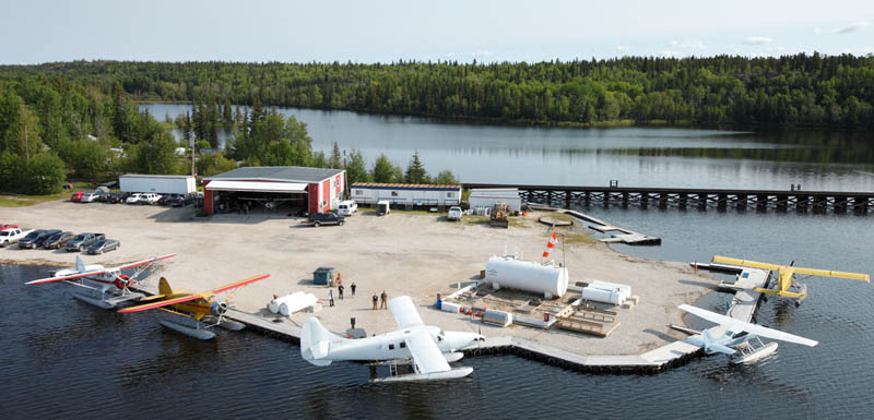 Float plane docking